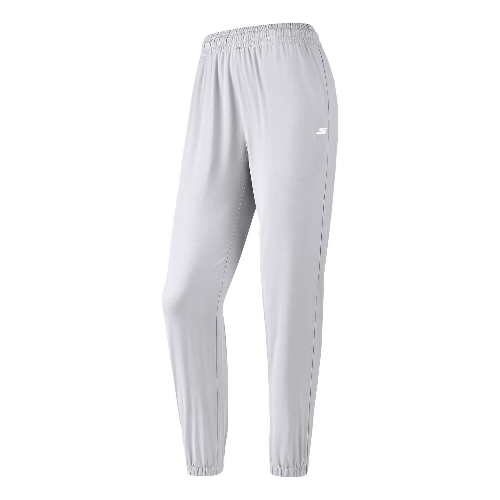 (WMNS) Skechers Sport Woven Pant 'Silver' P223W070-002A