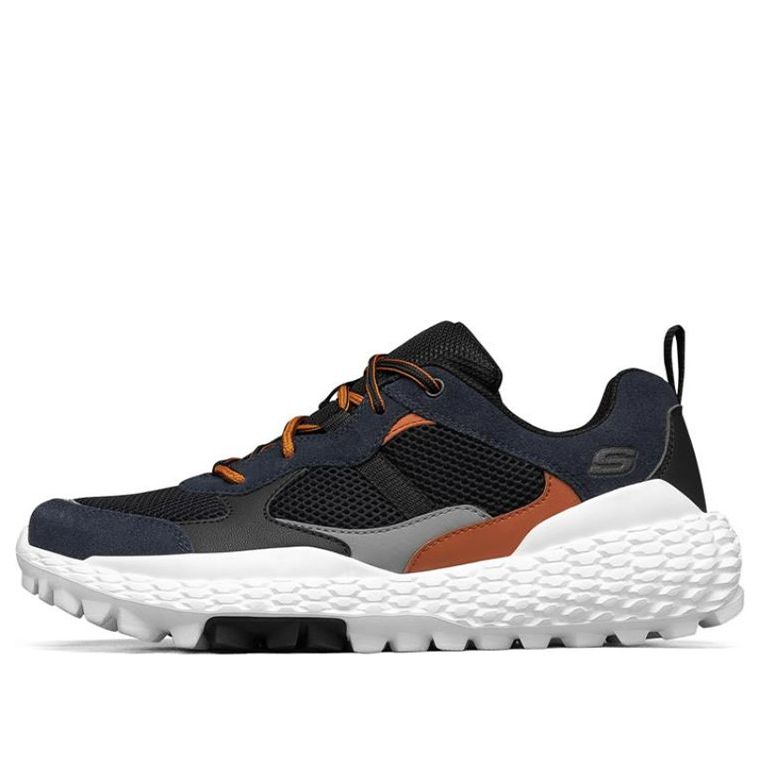 Skechers MonsterRunning Shoes Blue/Black/Orange 232190-NVBK