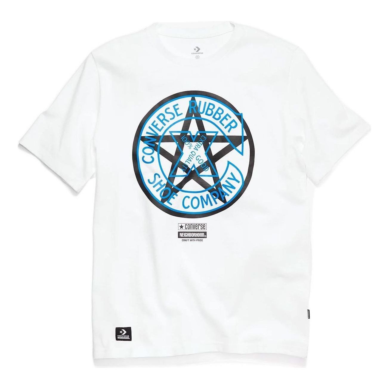 Converse x NEIGHBORHOOD Tee Asia Sizing 'White' 10018145-A02
