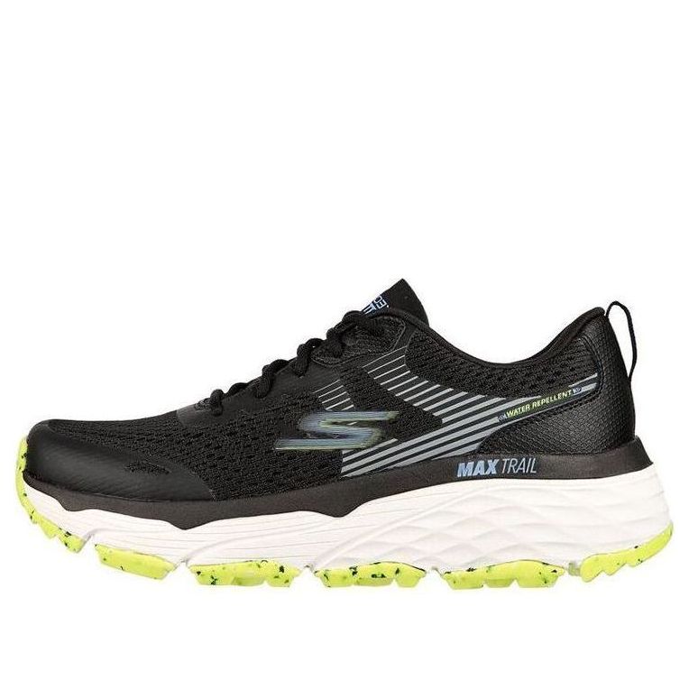 (WMNS) Skechers Max Cushioning Elite Trail 'Black Lime' 129147-BKLM