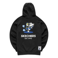 Skechers Graphic Hoodies 'Black White Blue' L121U100-002K