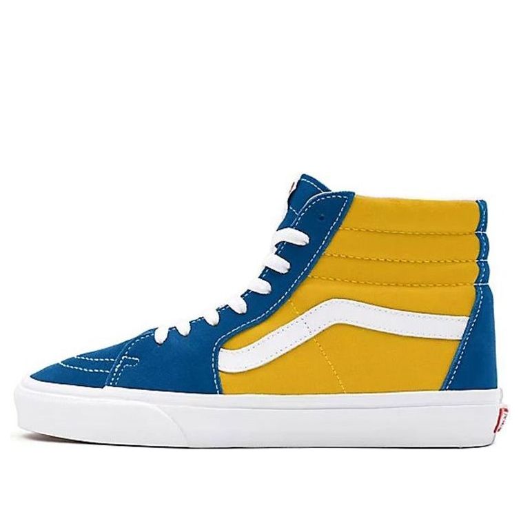Vans Customs Color Block Sk8-hi 'Blue Yellow' VN0A3CST009