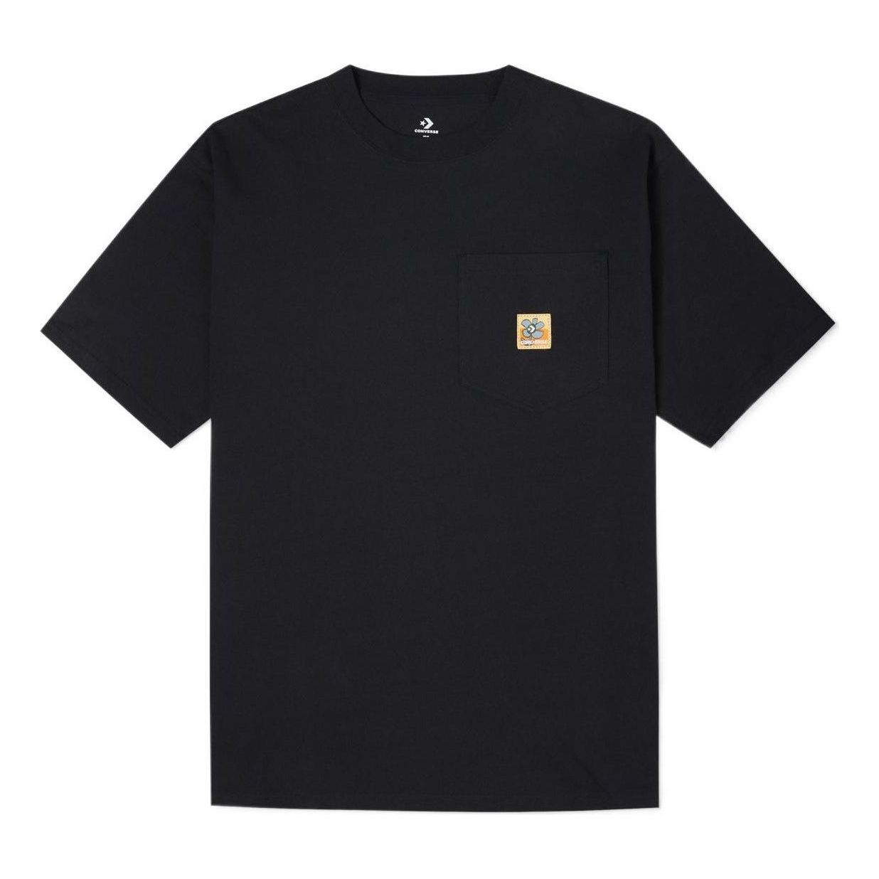 Converse Pocket Tee Asia Sizing 'Black' 10022931-A01
