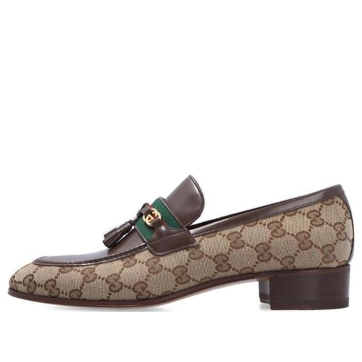 (WMNS) Gucci GG Loafer With Tassel 'Brown' 675651-2HKJ0-9785