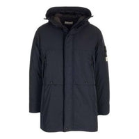STONE ISLAND Logo Patch Hooded Parka 'Black' 791570826-V0020