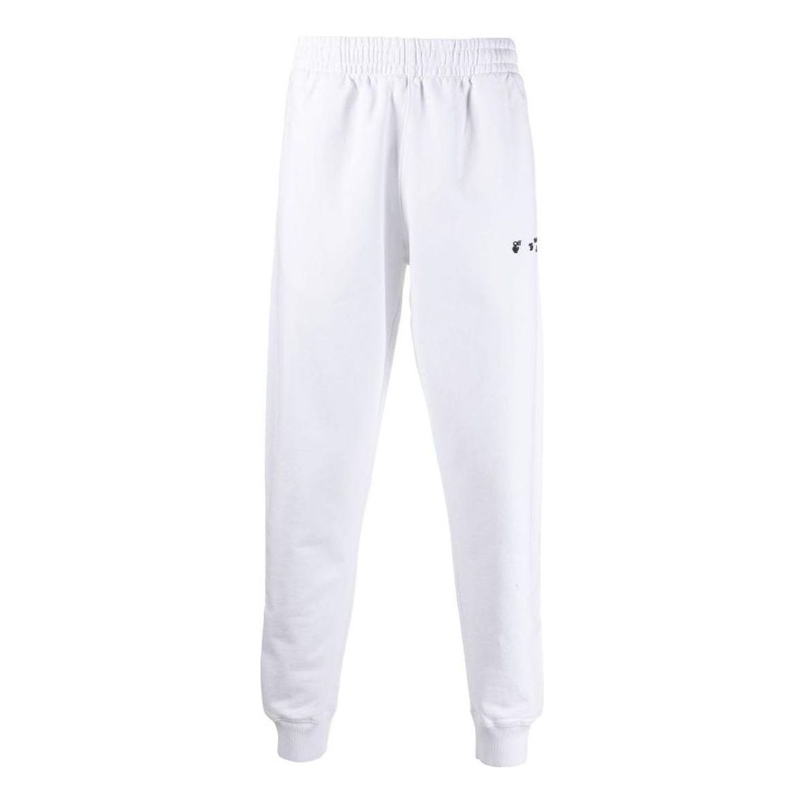 Off-White SS22 Bundle Feet Sports Pants 'White'  OMCH033C99FLE0030110