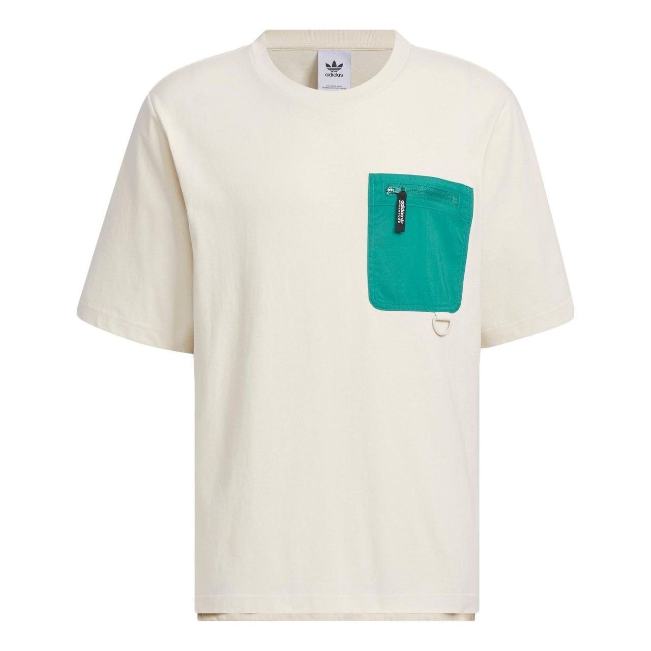 adidas Adventure Pocket T-shirt Asia Sizing 'Beige' IK8587