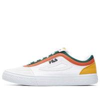 (WMNS) FILA Light Sneakers GS White/Yellow/Orange F12W034423FWN