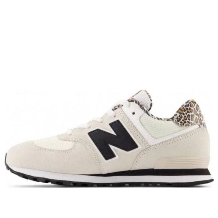 (WMNS) New Balance 574 Shoes 'Beige Black White' GC574AW1