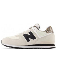 (WMNS) New Balance 574 Shoes 'Beige Black White' GC574AW1