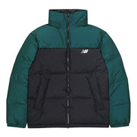 New Balance Classic Reversible Puffer Jacket Asia Sizing 'Black Green' NP943043-GRN