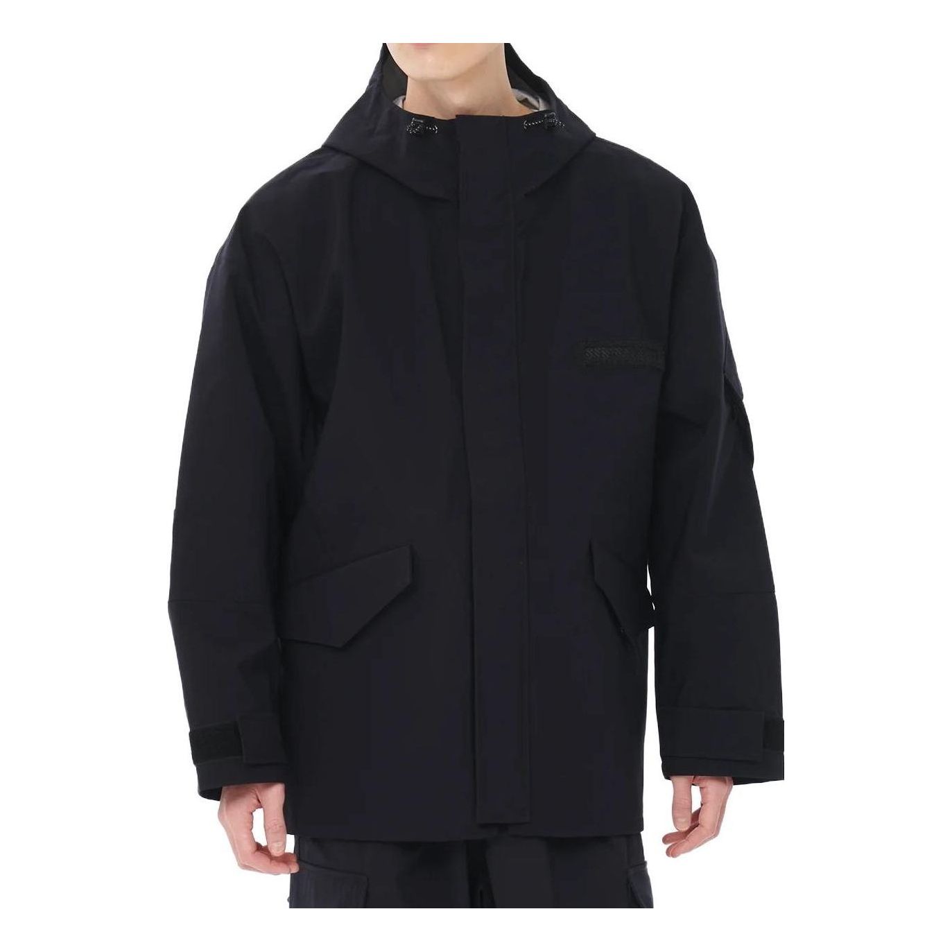 New Balance MET24 Military Shell Parka Asia Sizing 'Black' AMJ35002-NV