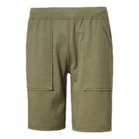 Converse Jersey Short Asia Sizing 'Olive Green' 10018821-A02