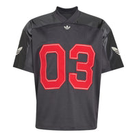 adidas Jersey Asia Sizing 'Black Red' KU9215