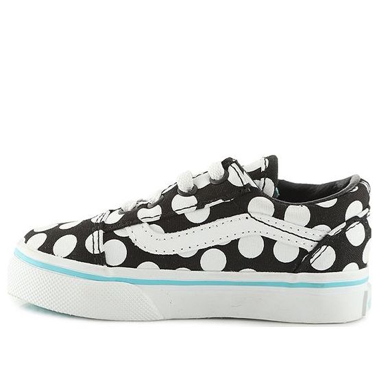 Vans Old Skool Zip Toddler 'Polka Dots - Black' VN0A38EFMMX