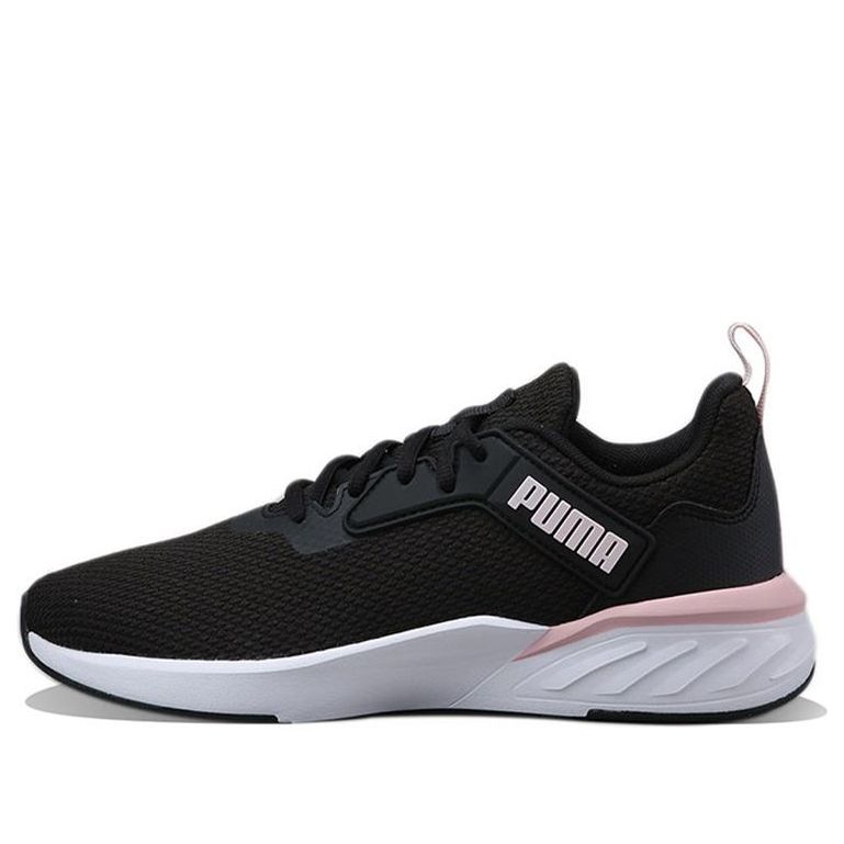 (WMNS) PUMA Shoes Sports Casual Shoes 'Black White Pink' 195203-06