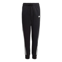 (GS) adidas Future Icons 3-Stripes Cotton Pants Asia Sizing 'Black White' IC0116