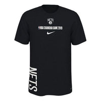 Nike NBA Sports Quick Dry Short Sleeve China Brooklyn Nets Black CU2598-010