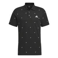 adidas Future Icons Micro Polo Shirts 'Black' IA8151