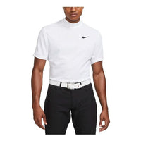 Nike Golf TW Dri-Fit ADV Jacquard Mock Shirt 'White' DR5324-100
