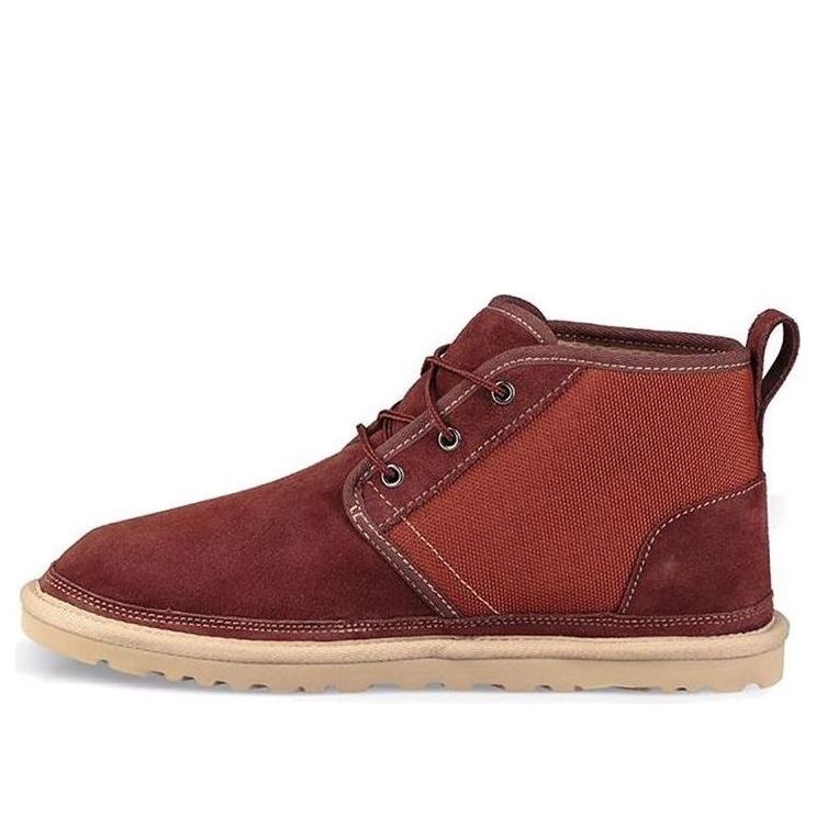 UGG Neumel UnIined Short Boots Wine Red 1095676-BUR