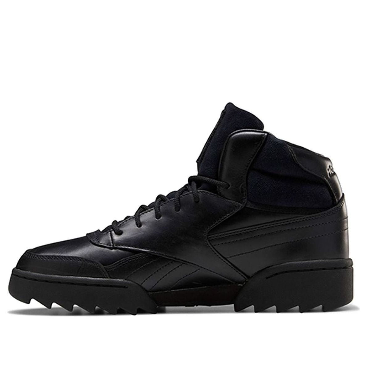 Reebok Exofit Hi Plus Ripple Leather 'Triple Black' FZ1848