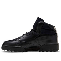 Reebok Exofit Hi Plus Ripple Leather 'Triple Black' FZ1848