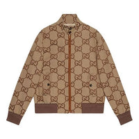 Gucci Jumbo GG Canvas Jacket 'Beige Ebony' 680812-Z8AVS-2580