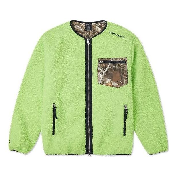 Converse Utility Reversible Sherpa Jacket Asia Sizing 'Real Tree Edge Camo' 10020206-A01