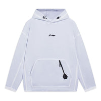 Li-Ning Graphic Hoodie 'White' AWDSB87-3