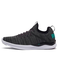 PUMA Ignite Flash Evoknit 'Black White Green' 190508-14