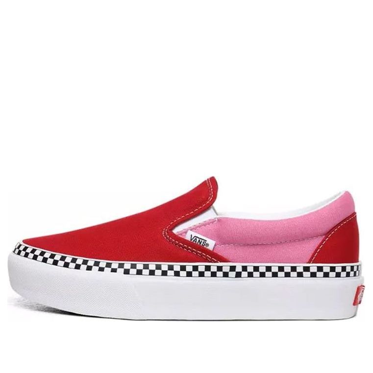 Vans Classic Slip-On Sneakers Pink/Red VN0A3JEZWVX