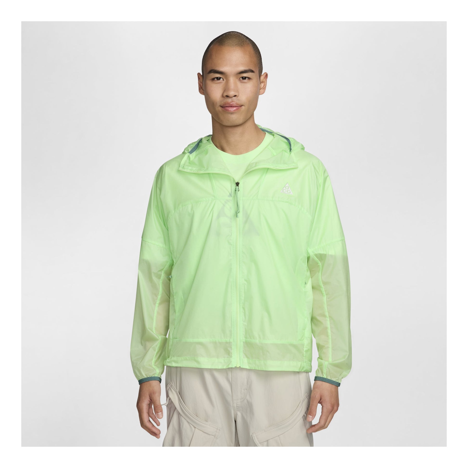 Nike ACG Windproof Cinder Cone Hoodie Jacket Asia Sizing 'Light Green' DB0979-376
