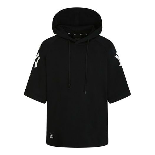 MLB Unisex New York Yankees Hooded Tee Black 31HDM2031