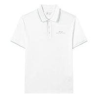 FILA Solid Color Athleisure Casual Sports Short Sleeve Polo Shirt White F11M138157F-WT