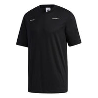 adidas originals MIC Ru Shirt Sports Round Neck Short Sleeve Black GP3478