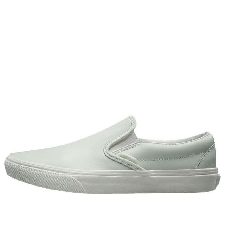 Vans Classic Slip-On Leather Peppermint Green VN0A38F7MRI