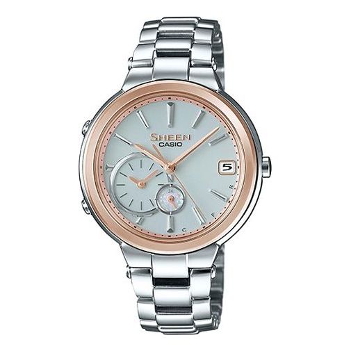 CASIO SHEEN Series Time Ring Series Bluetooth Business Rose Gold Blue SHB-200SG-7A Silver Analog SHB-200SG-7A2021