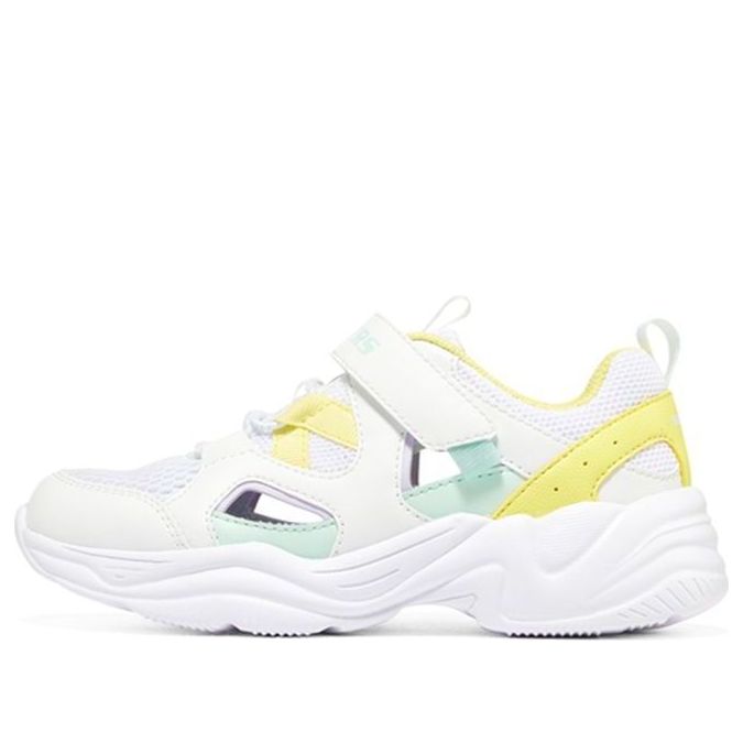 (GS) Skechers Lite Style 'White Yellow' 302546L-WMLT