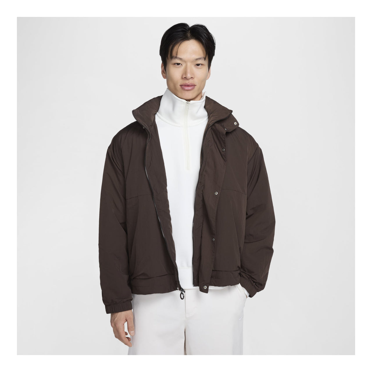 Nike Tech Jacket Asia Sizing 'Baroque Brown' FZ0715-237