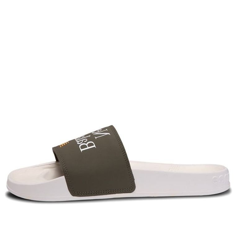 New Balance 200 Slide Casual Shoe Unisex Khaki White SMF200UK