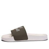 New Balance 200 Slide Casual Shoe Unisex Khaki White SMF200UK