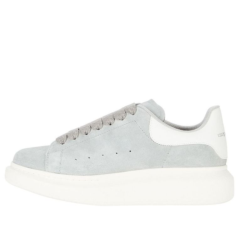 (WMNS) Alexander McQueen Suede Oversized Sneaker 'Grey' 650792WIA511389