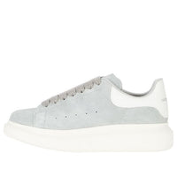 (WMNS) Alexander McQueen Suede Oversized Sneaker 'Grey' 650792WIA511389