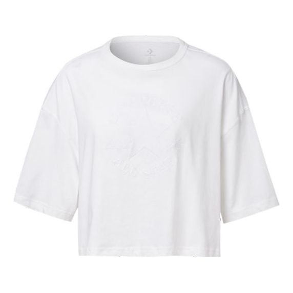 (WMNS) Converse All Star Series Loose Short Sleeve White 10020757102