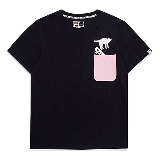 (WMNS) FILA FUSION Skateboard Pocket Sleeve Black T11W033107F