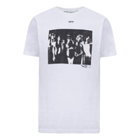 Off-White Chest Printing Short Sleeve White OWOMAA027R201850150110