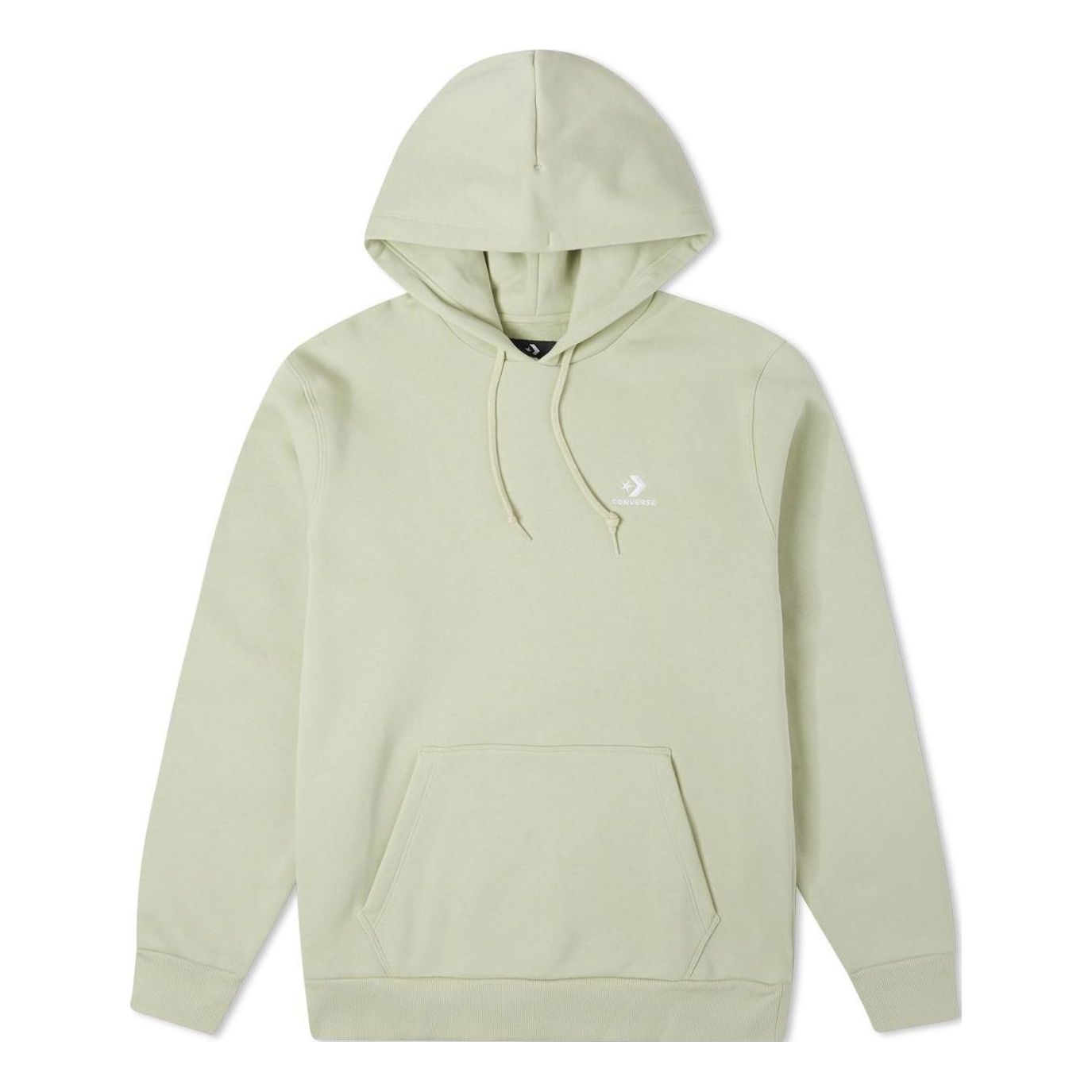 Converse Embroidered Star Chevron Pullover Hoodie Asia Sizing 'Green' 10019923-A30