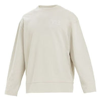 adidas Y-3 Classic Chest Logo Crew Sweatshirt Ecru 'White' GK4501