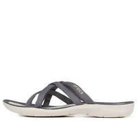 (WMNS) Crocs Beach & Pool SlidesSlippers 'Grey' 205479-0CT
